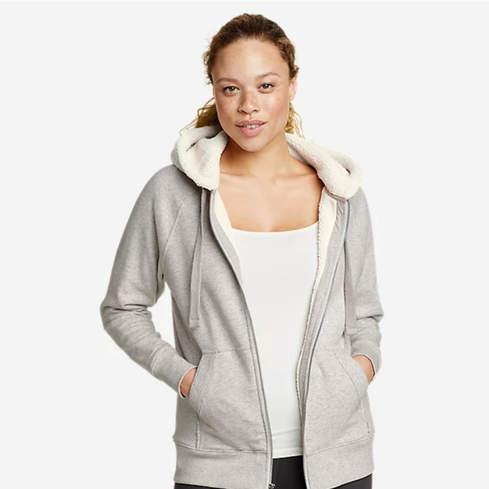 Eddie Bauer Snow Lodge Faux Shearling-Lined Full-Z